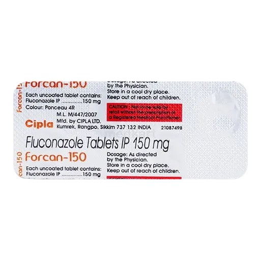 forcan 150mg tablet 4's